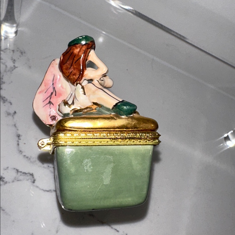 Clay works Fairy Tales 2003 Casablanca by Heather Goldminc fairy trinket box Y2K - Picture 7 of 11